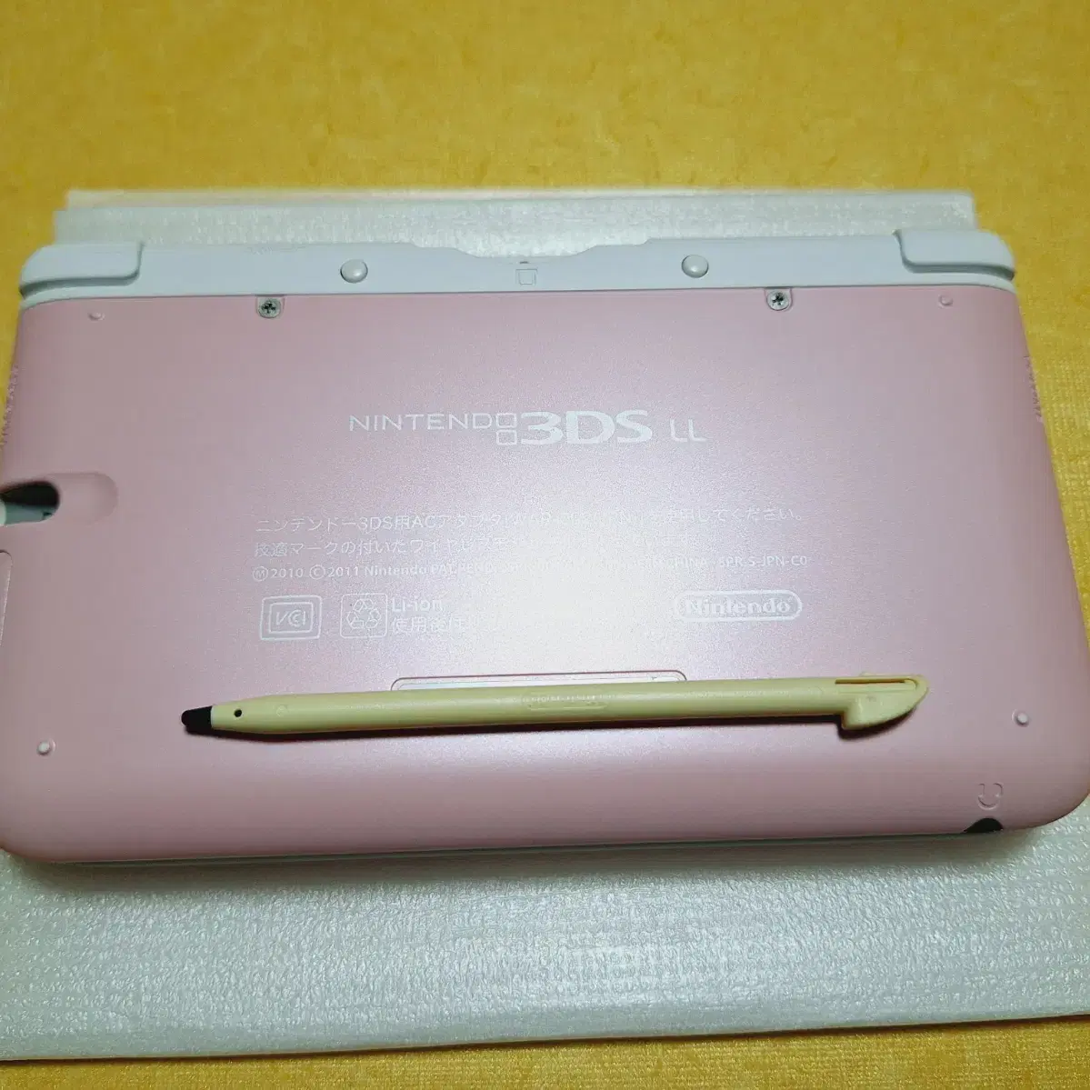 A급2 닌텐도 3dsll 3dsxl 핑크색 일본판 순정품747