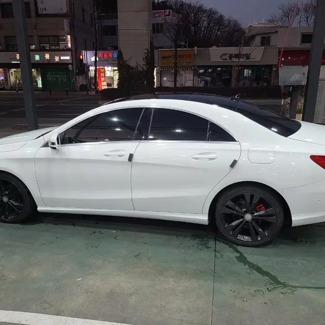 벤츠/cla 200 CDI/14년3월/흰색/디젤