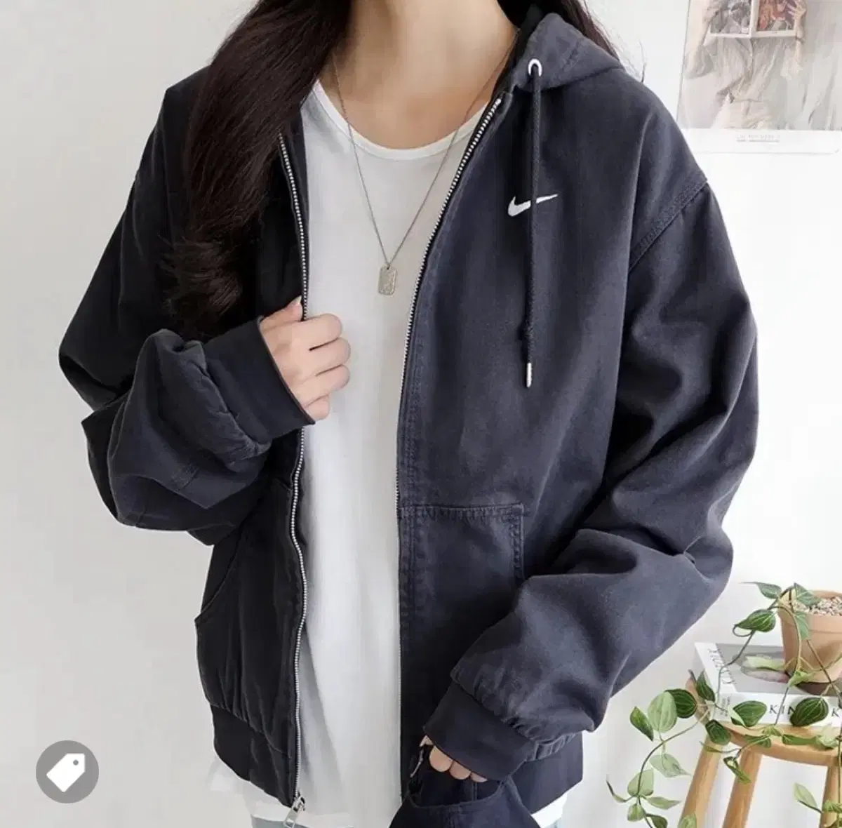 Nike Life Padded Hooded Jacket US/EU L