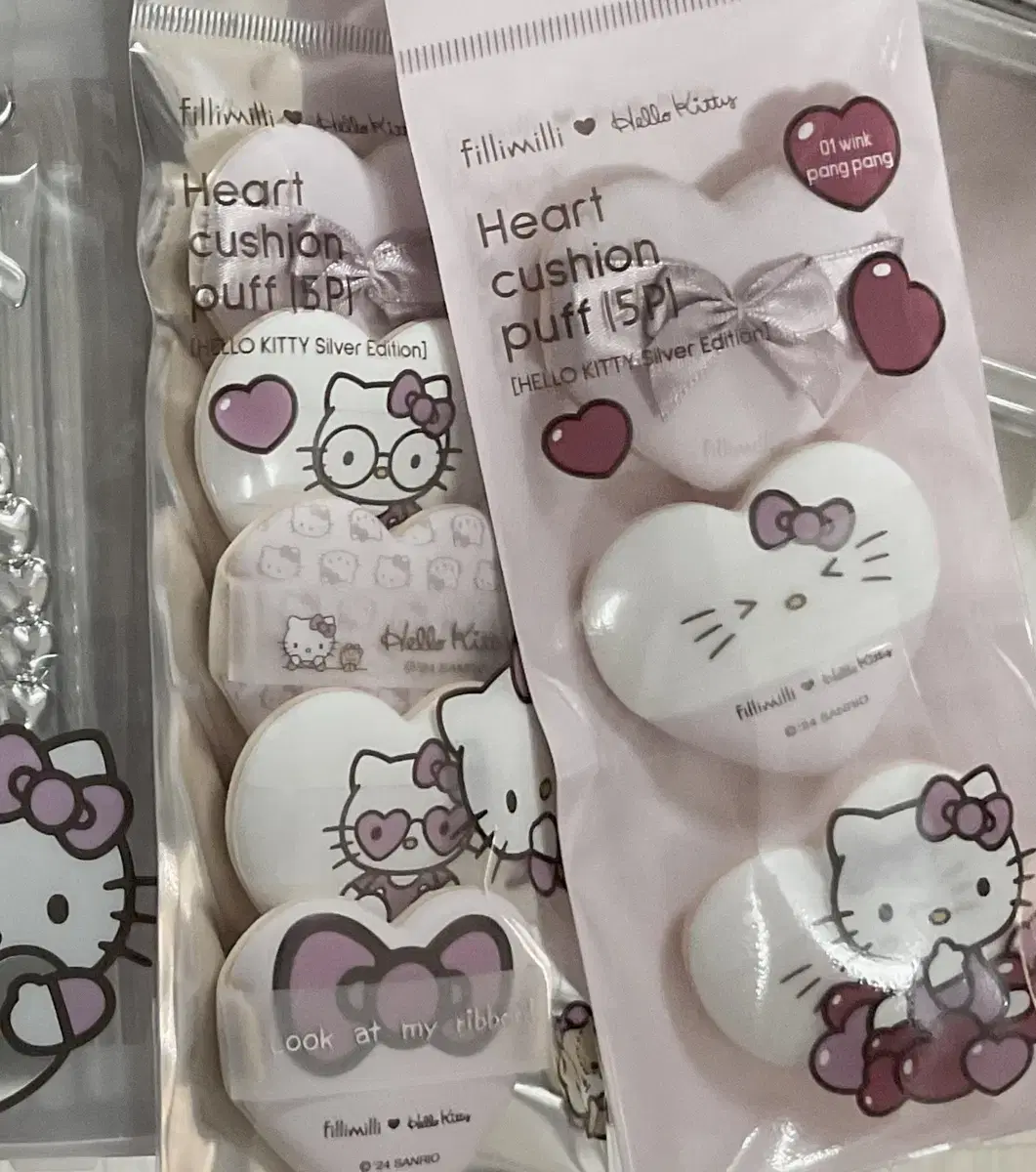 Filimilli Hello Kitty Cushion Puffs 2set