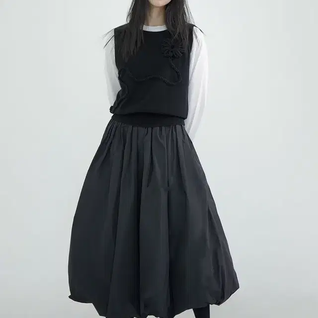 유노이아 모스 스커트 moss skirt