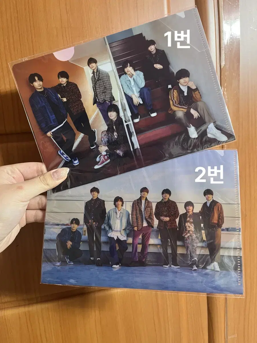 Naniwadanshi special key album pre-order benefit 2 mini files