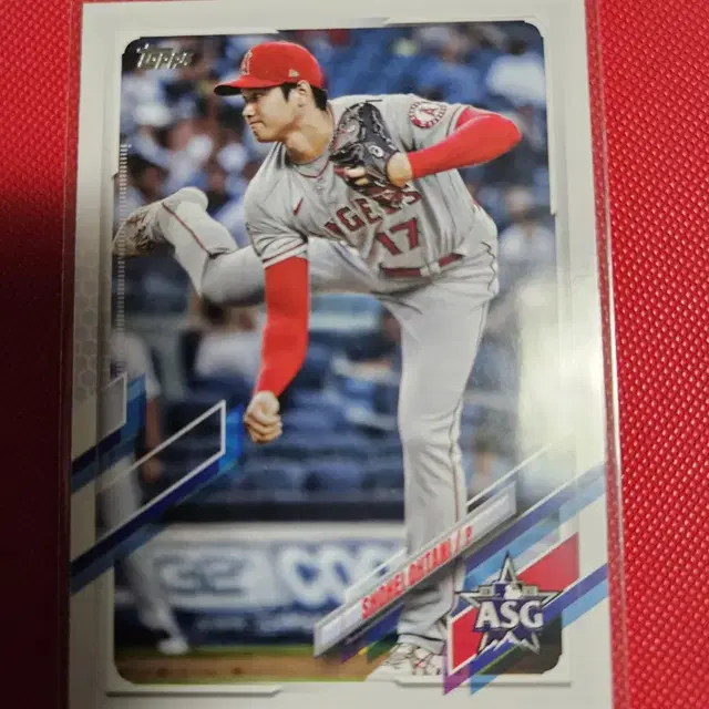 오타니 2021 Topps MLB all star 카드