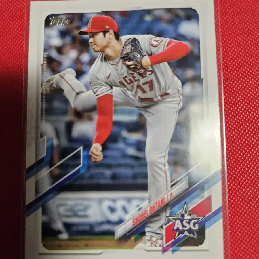 오타니 2021 Topps MLB all star 카드