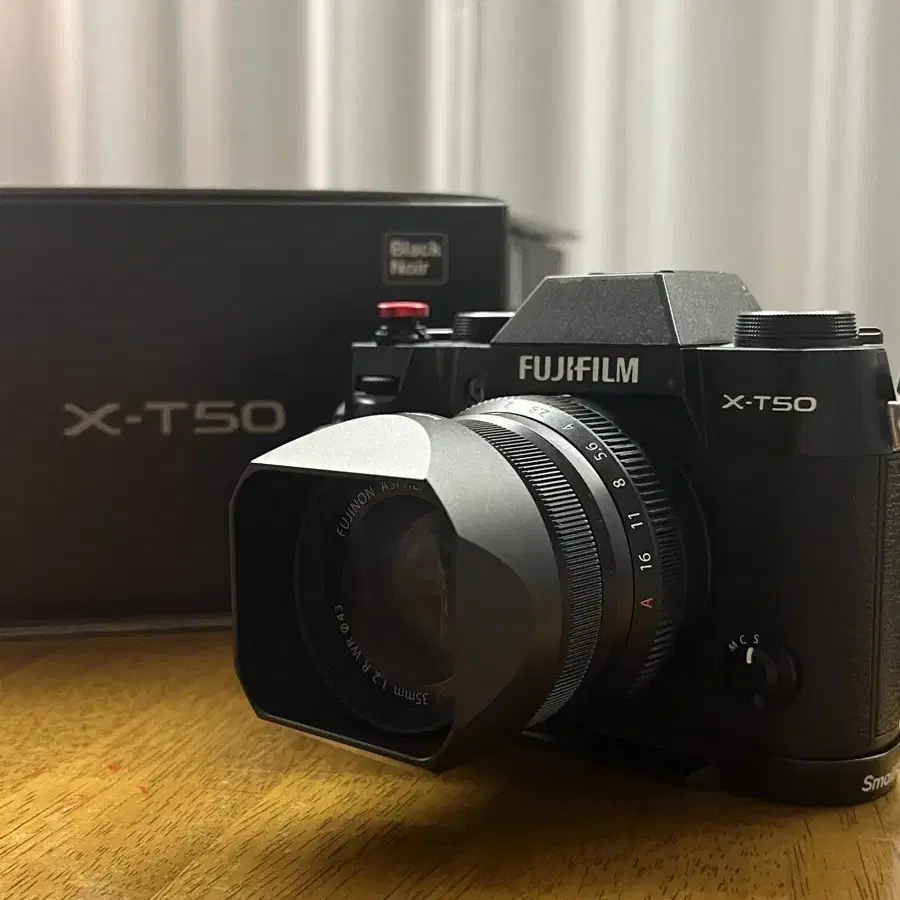 후지필름 X-T50 블랙 + 렌즈 2개 + 추가 구성 (신품급)