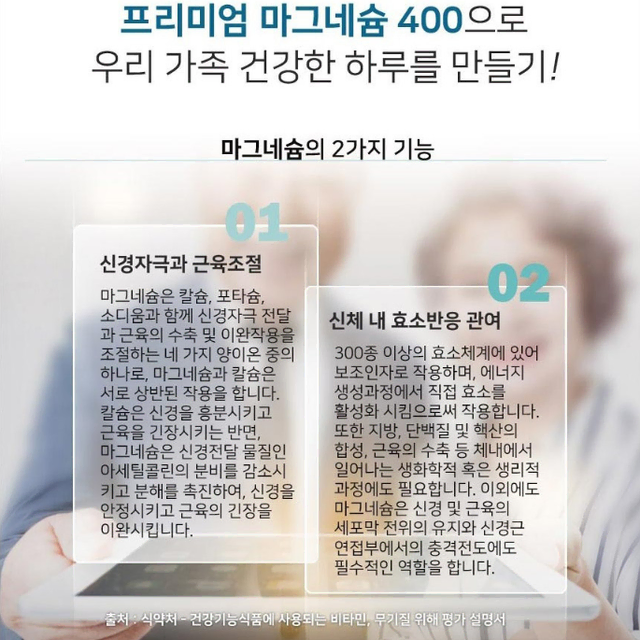 힐링팩토리 프리미엄 마그네슘 400 x2BOX