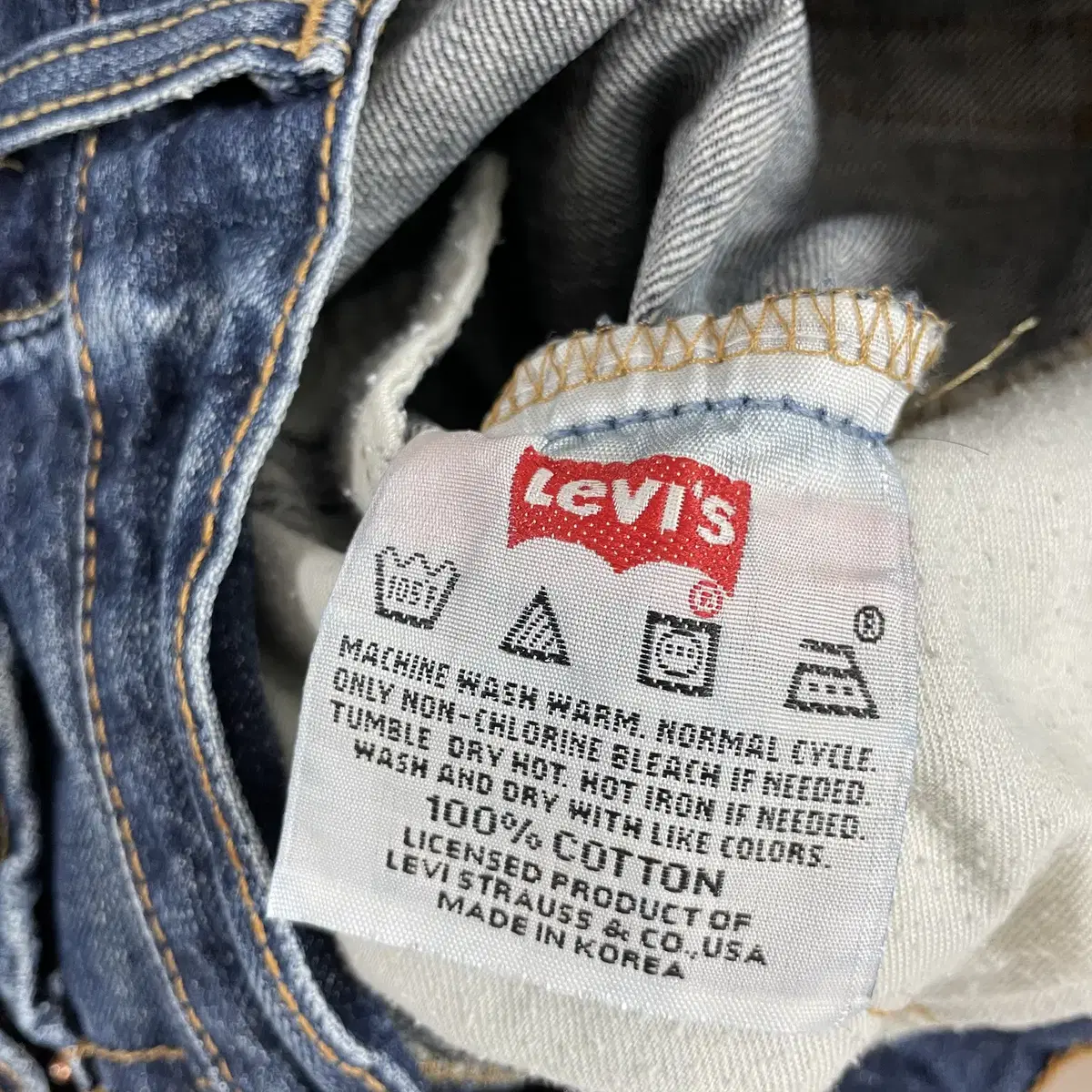 Levis 리바이스 501 W76 L84