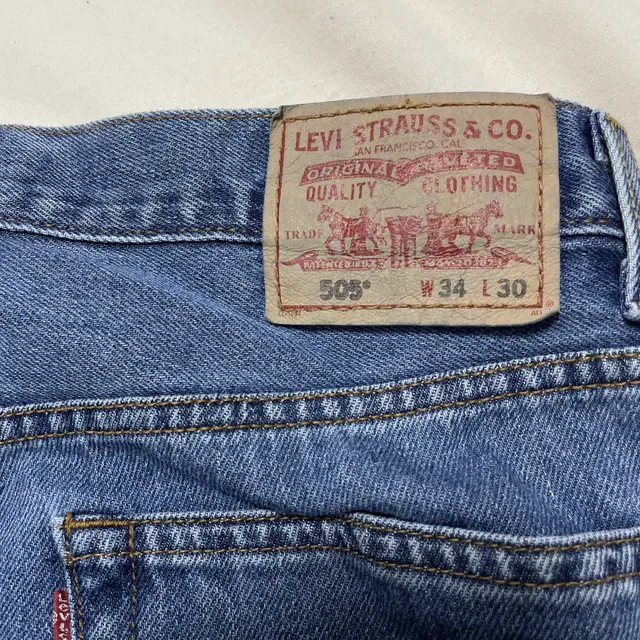 Levis 리바이스 505 W34 L30