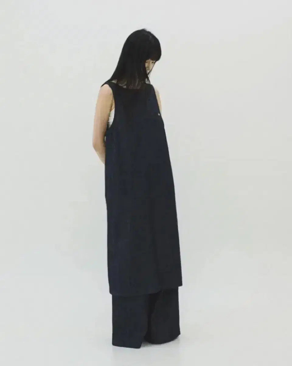 falt 폴트 denim layered dress