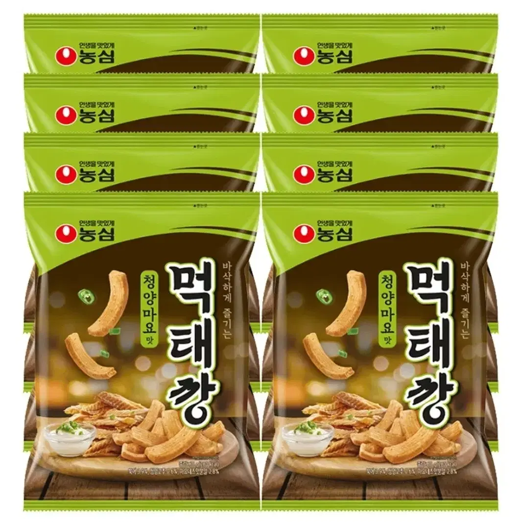 [무료배송] 농심 먹태깡 60g 8봉