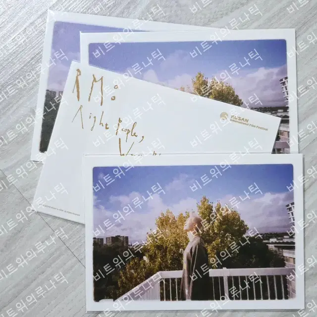 BTS RM 알엠  RPWP 엽서 BIFF POSTCARD 부산국제영화제