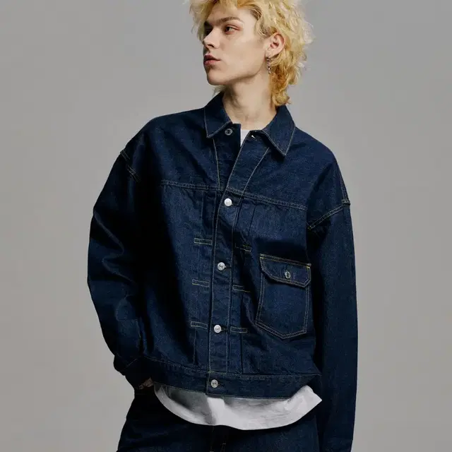 톰그레이하운드 Y BY YLEVE DENIM WORK JACKET