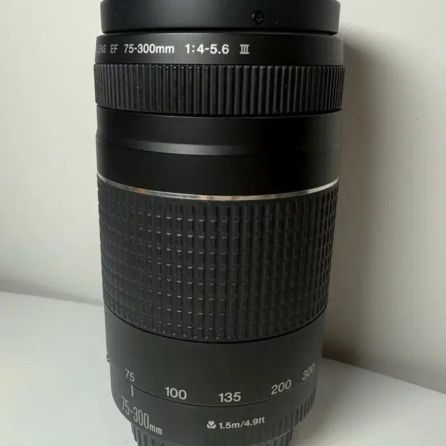 A급 캐논 ef 75-300mm iii 망원렌즈