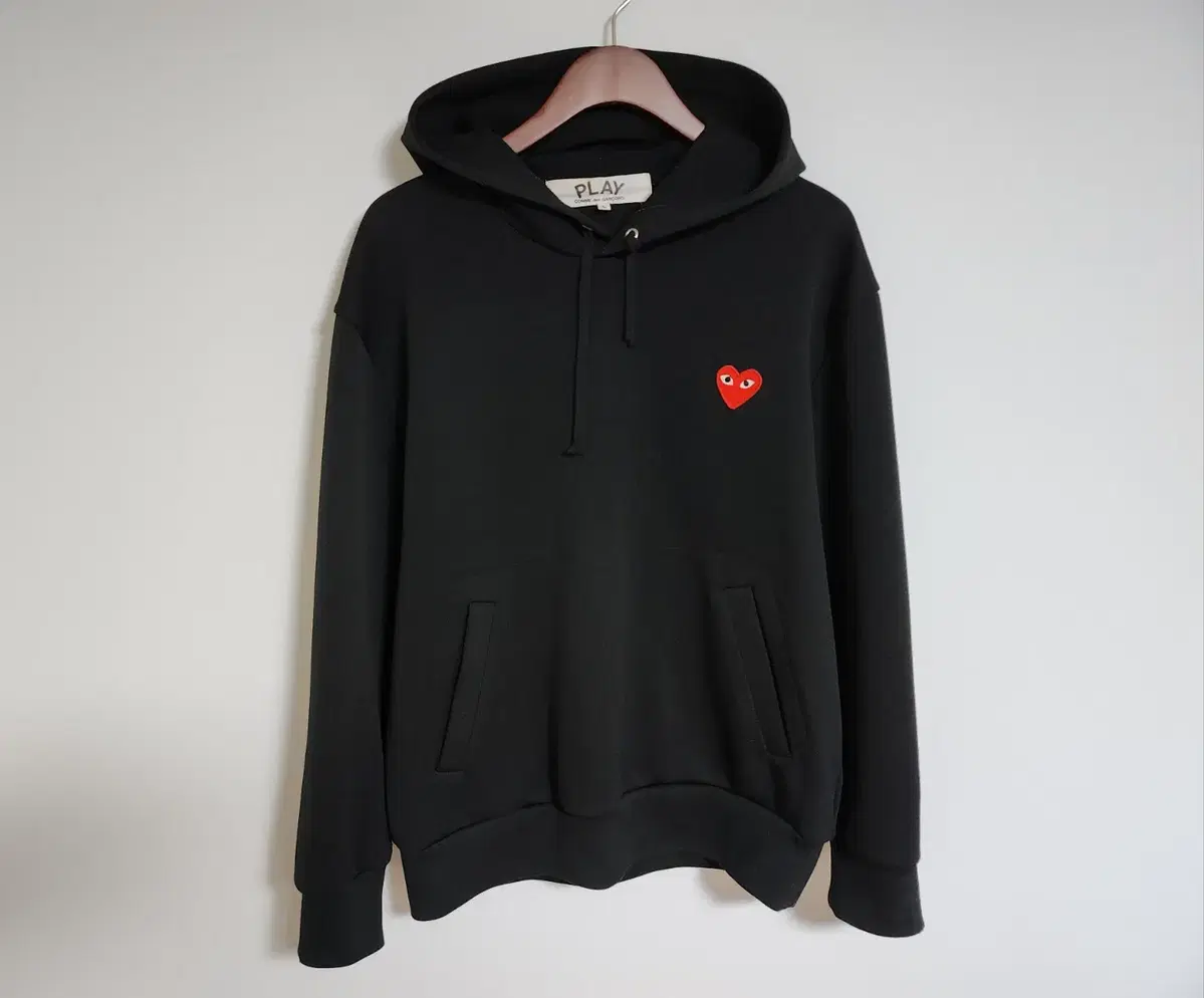 L Comme des Garçons Song Black Red Waffen Men's Hoodie AZ-T174