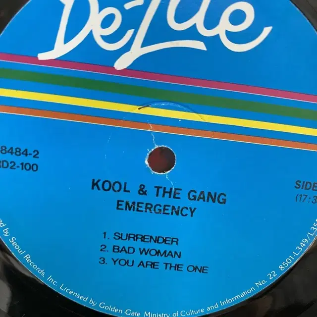 KOOL AND THE GANG  LP / AA5852