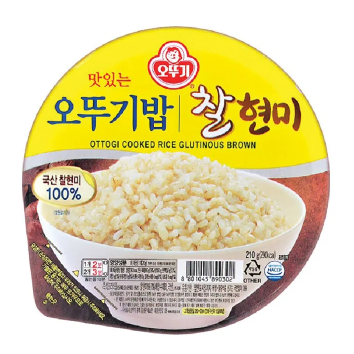 무료배송-오뚜기밥 찰현미 210g 36개 즉석밥 백미