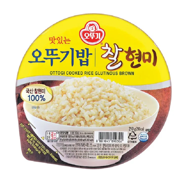 무료배송-오뚜기밥 찰현미 210g 36개 즉석밥 백미