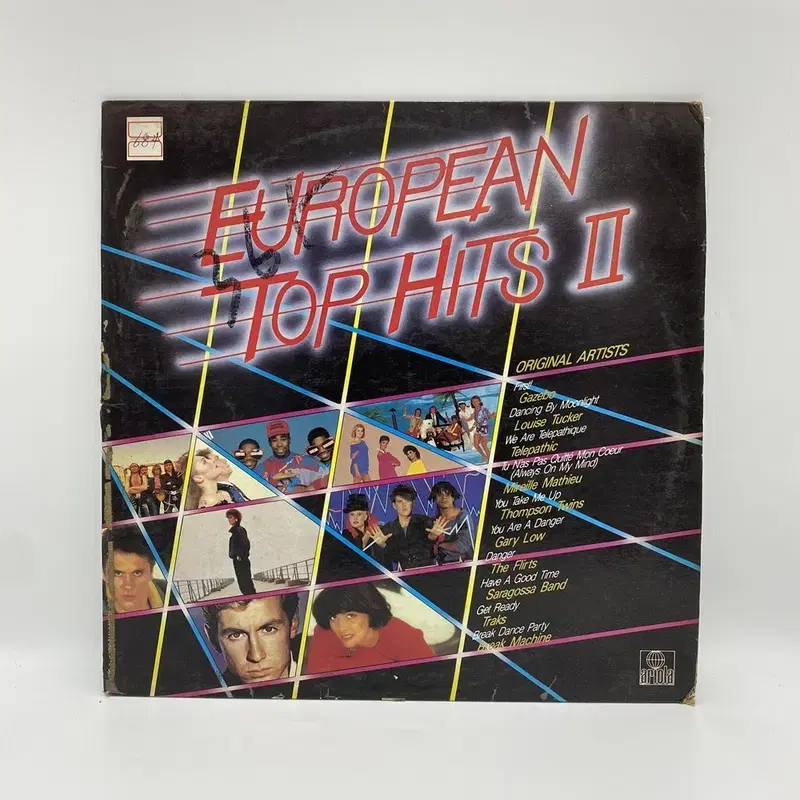 EUROPEAN TOP HITS  LP / AA5877