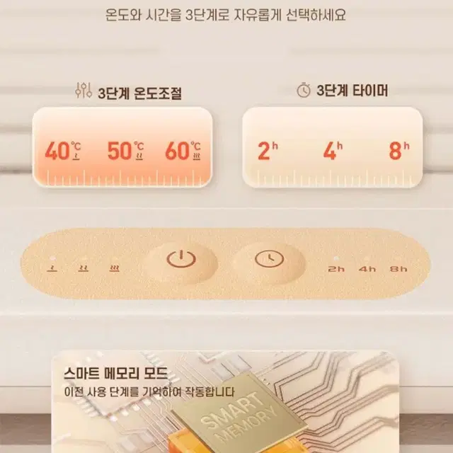 책상 밑 시린 발을 따뜻하게 데워줄 웜베이비 접이식 발난로