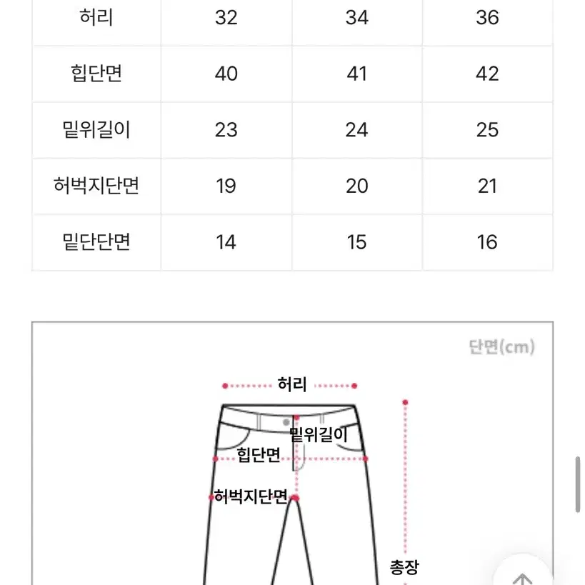 에이블리 빈티지 스판 허리밴딩 워싱 슬림 일자 데님팬츠 S