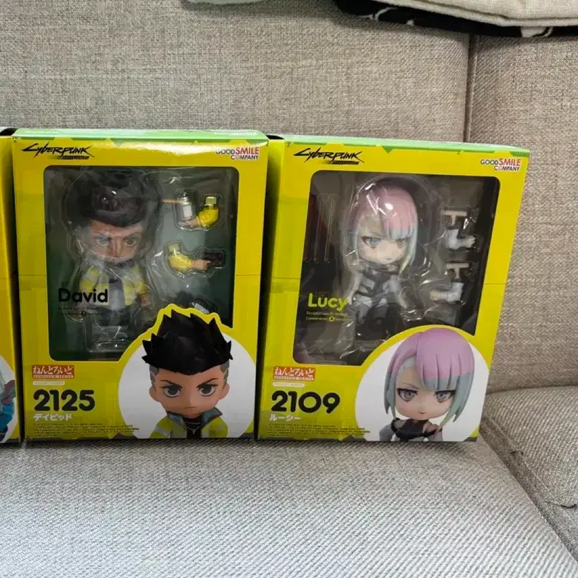 ねんどろいど ルーシー デイビッド 2125 2109 ねんどろいどルーシー