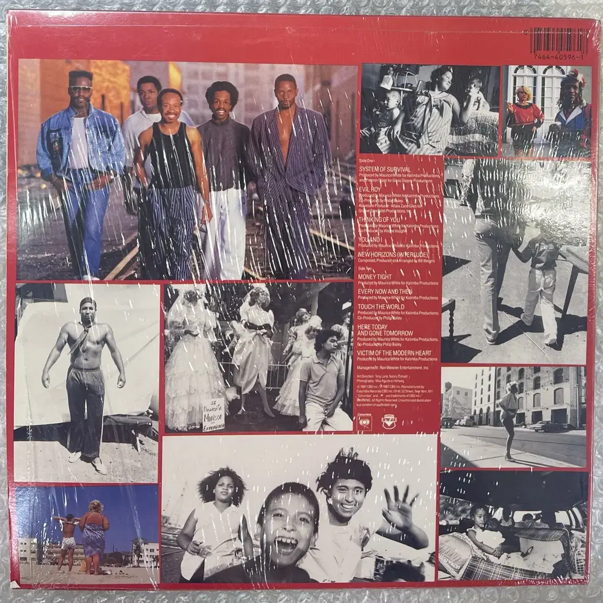 Earth, Wind & Fire / Touch the World 엘피