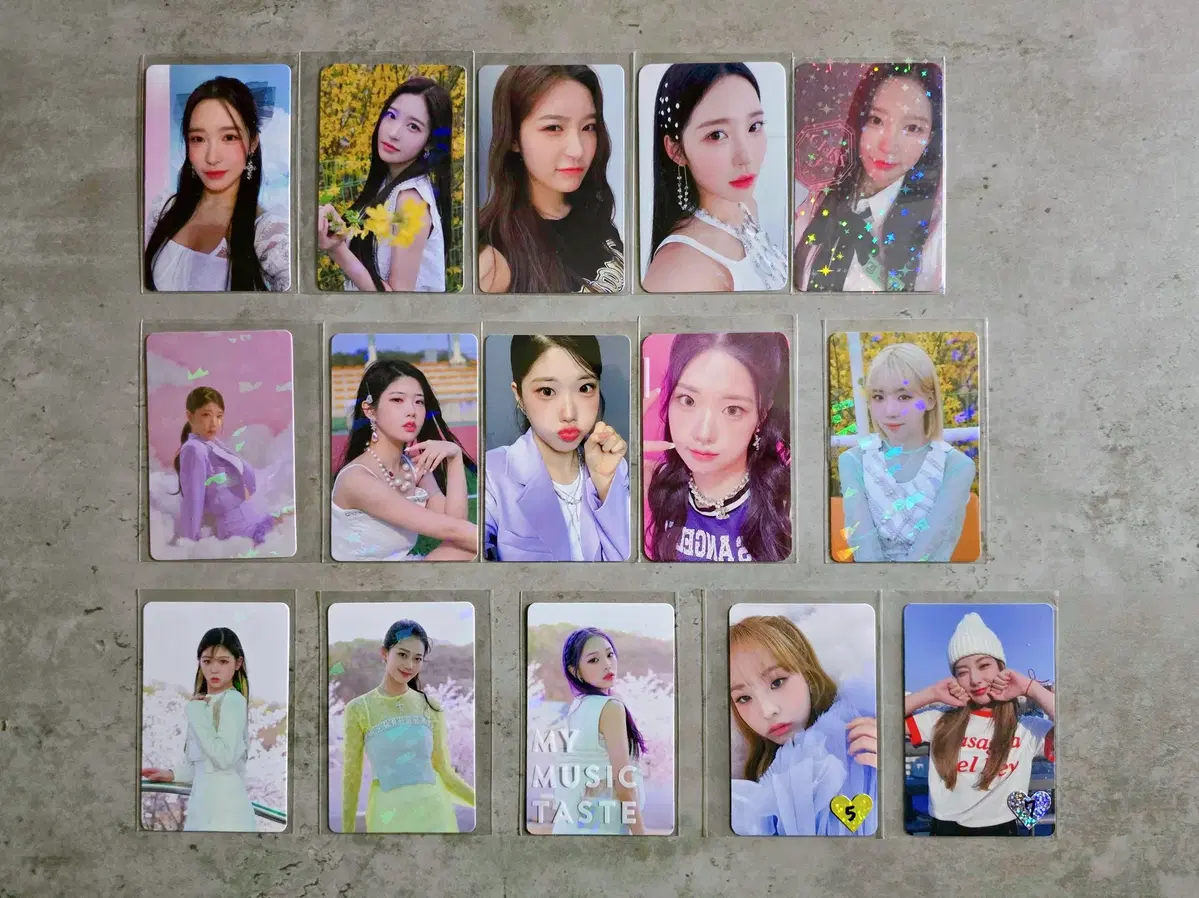 CLASS:y various alphos and unreleased photocards