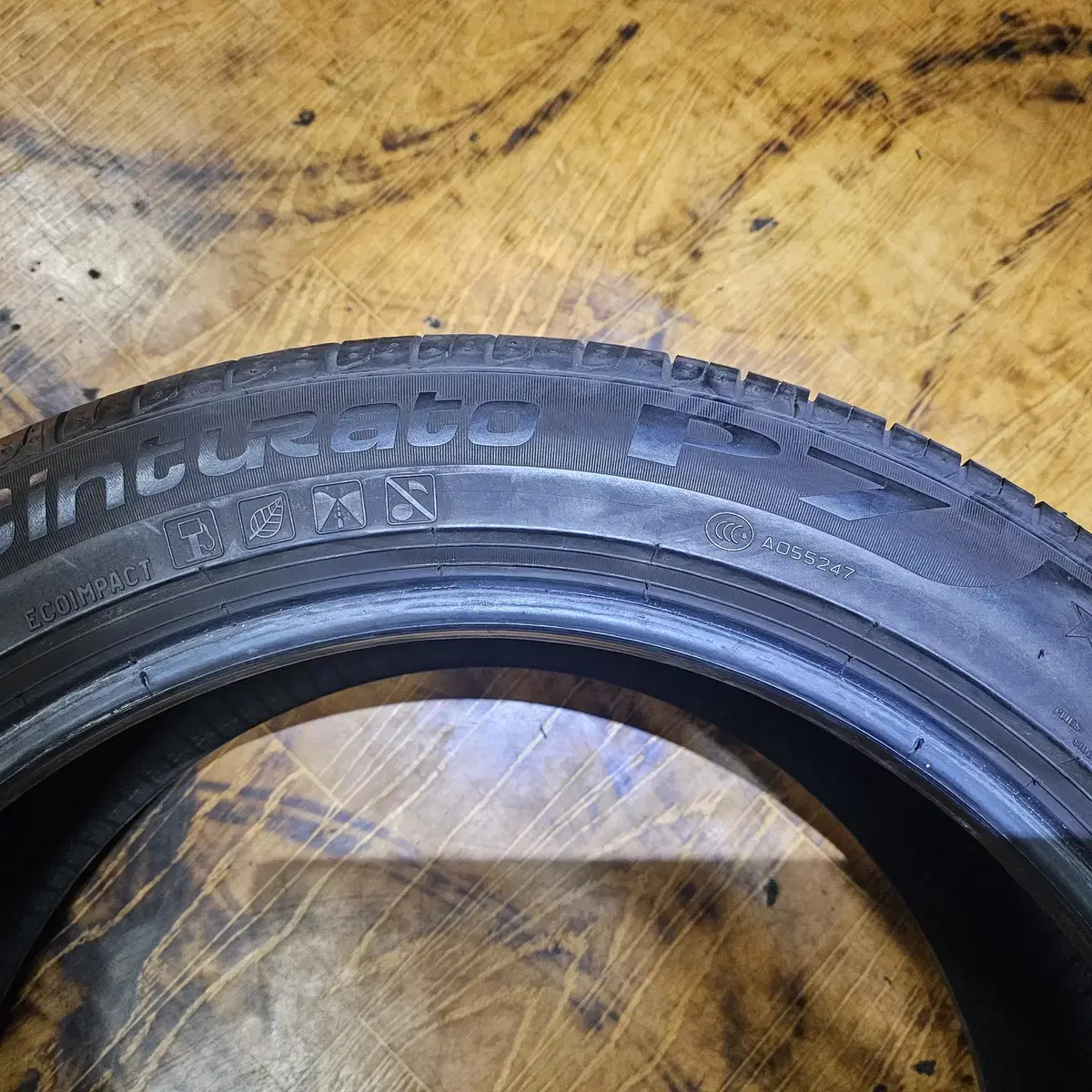 225/50R18   3GT,  X2 순정 런플랫타이어 1본 판매