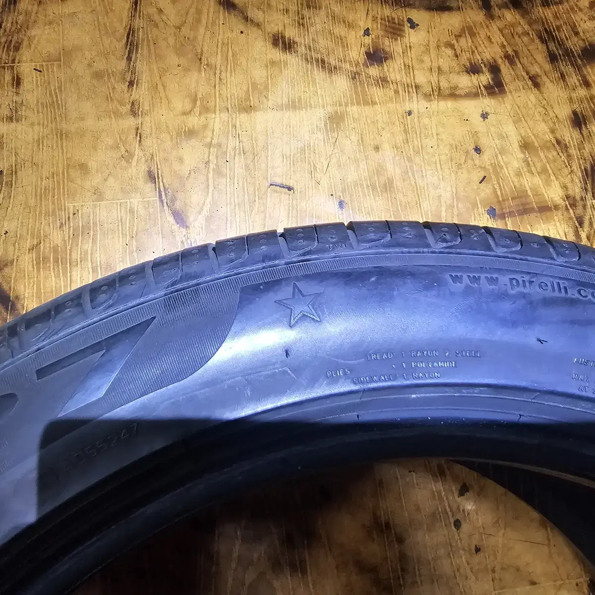 225/50R18   3GT,  X2 순정 런플랫타이어 1본 판매