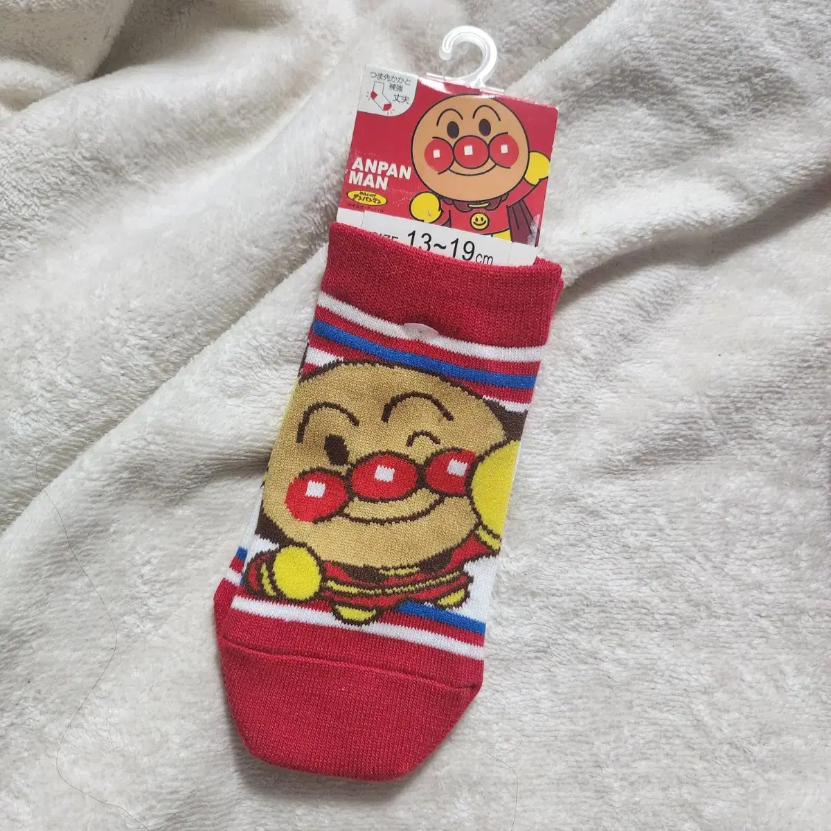 Anpanman 호빵맨 양말 새상품 13-19cm