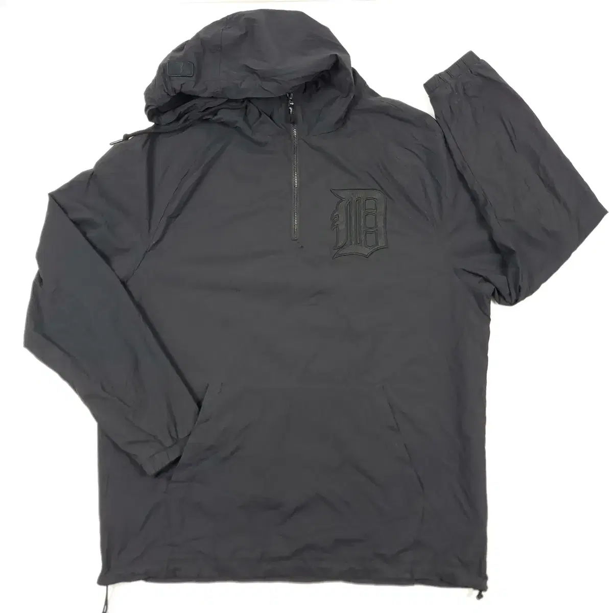 MLB Men's Barrier Vahn Zip-Up Hoodie (Black)(105)