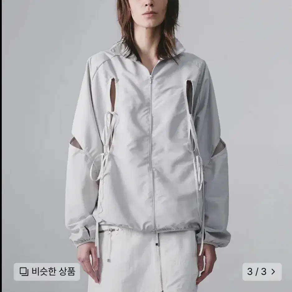 나체 CUT-OUT WIND BREAKER (UNISEX)