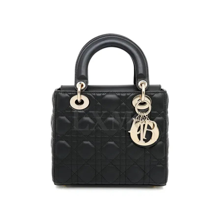 디올 레이디디올 스몰 백 블랙 까나쥬 M0538ONGE LADY DIOR