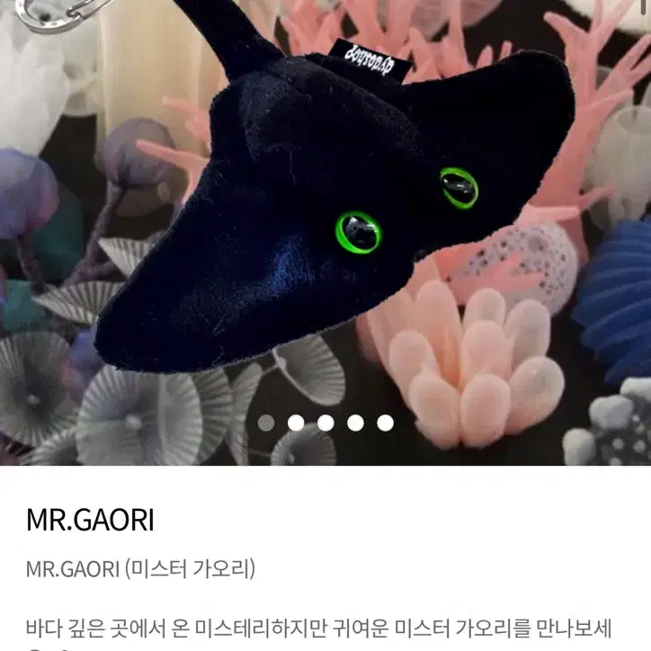 디와이도샵 dydoshop 가오리 인형 키링 mr.gaori 미스터