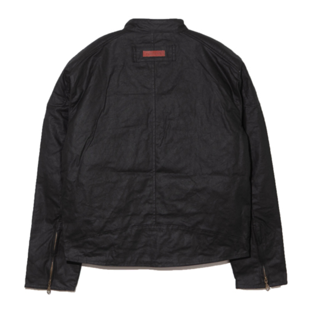 M) peregrine waxed biker jacket