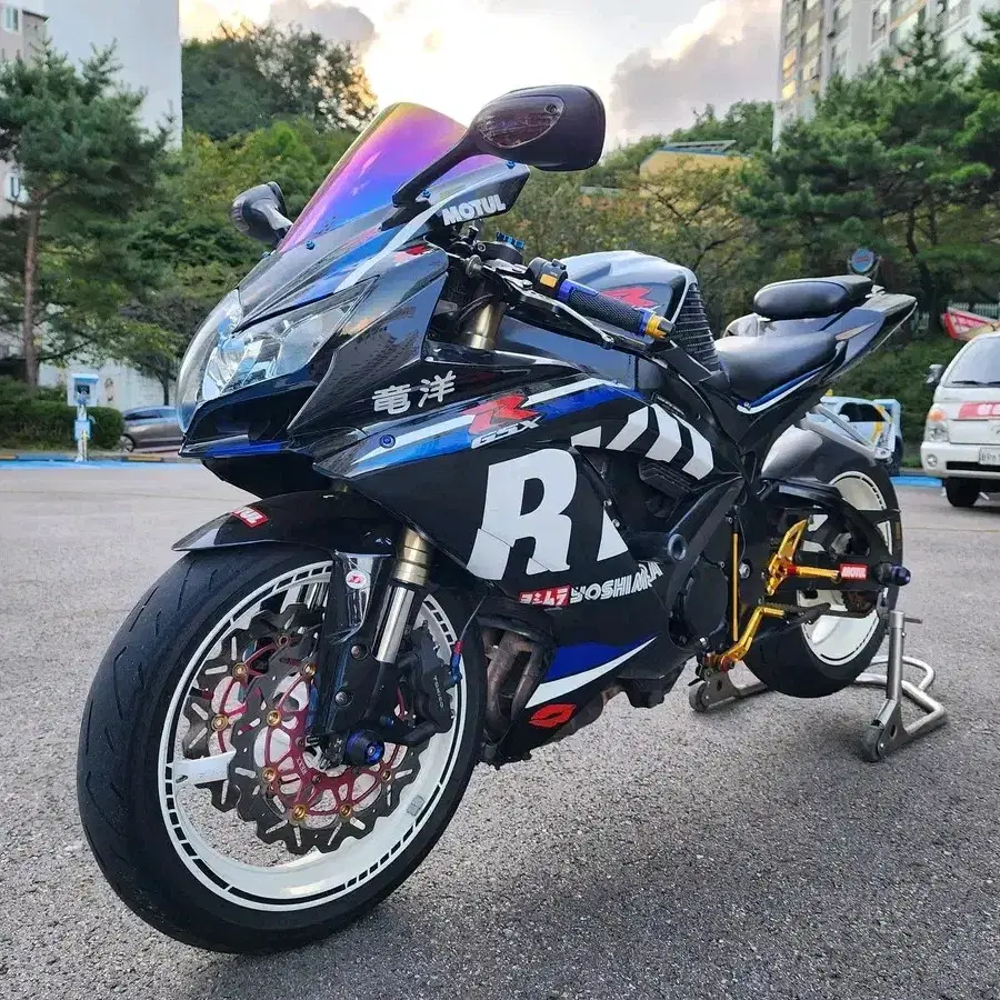 스즈키 GSX-R600 2008년식 불꽃 라이트 모델 미들급 바이크 판매