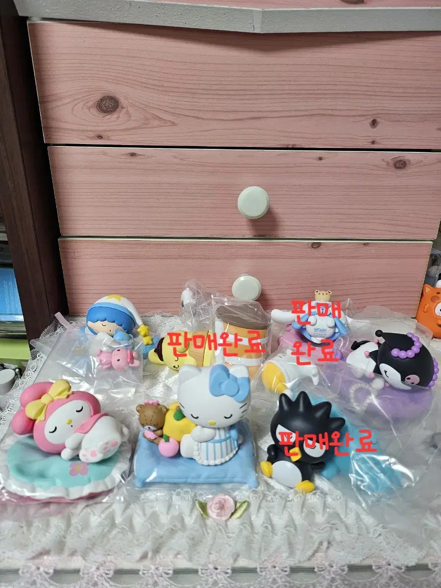 Sanrio Warm Sleep Series Figures Set of 4