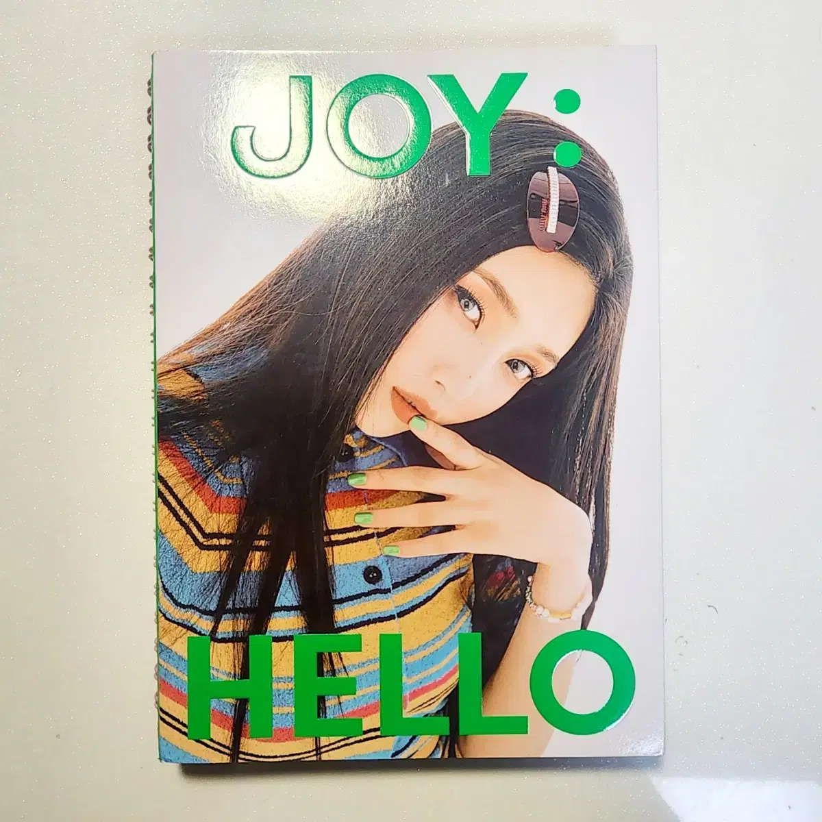 레드벨벳 조이 Hello 안녕 포토북 CD 개봉 판매