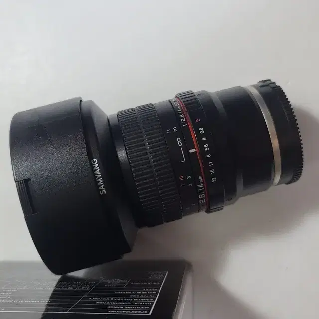 삼양 14mm f2.8 mf 소니마운트 은하수렌즈