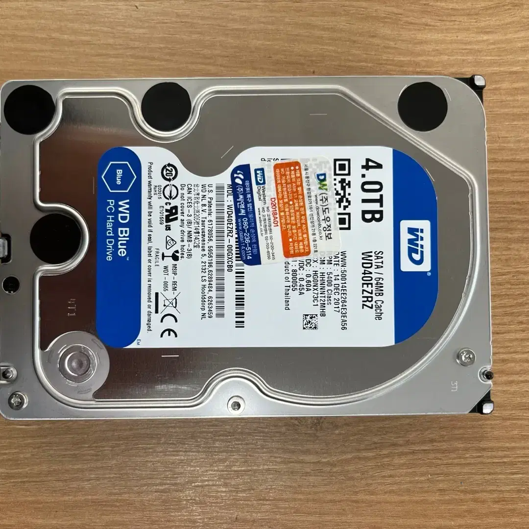 4TB HDD 7만원