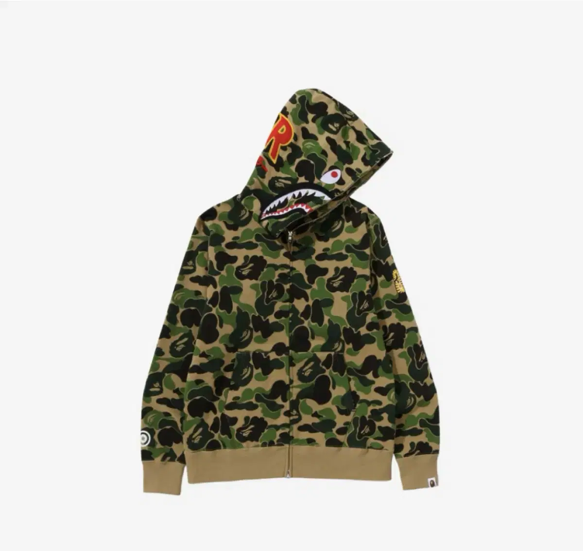 BAPE PONR ABC Camo Shark Army Green Green BAPE PONR ABC Camo Shark Army Green