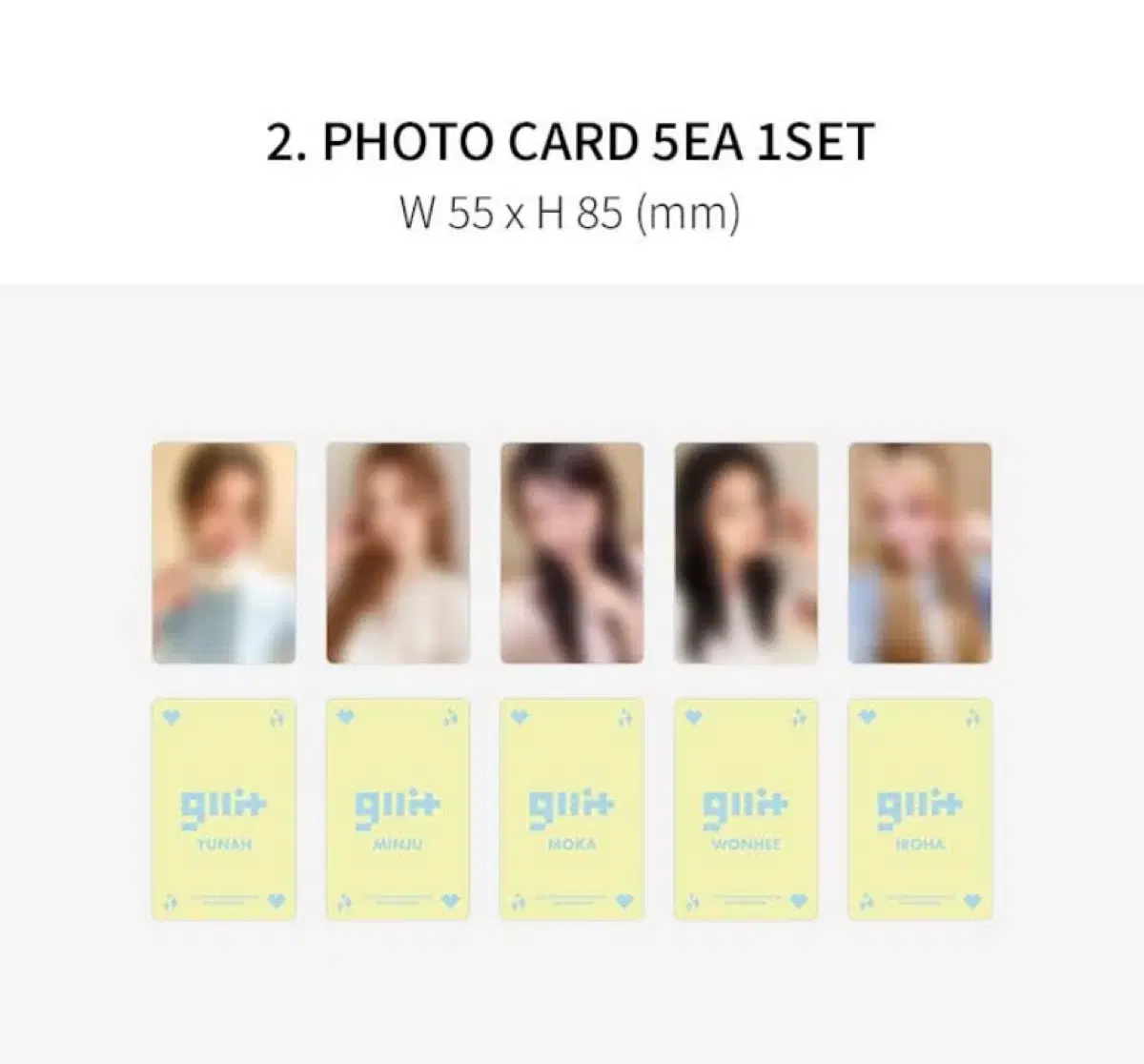 Eyelet Membership photocard buncheol yoona democracy mokawon huiiroha magnetic wts