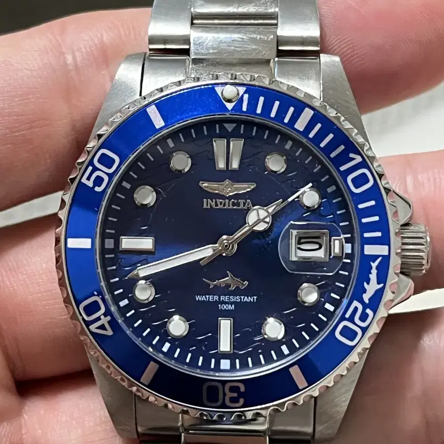 인빅타 Invicta 다이버 와치 청판