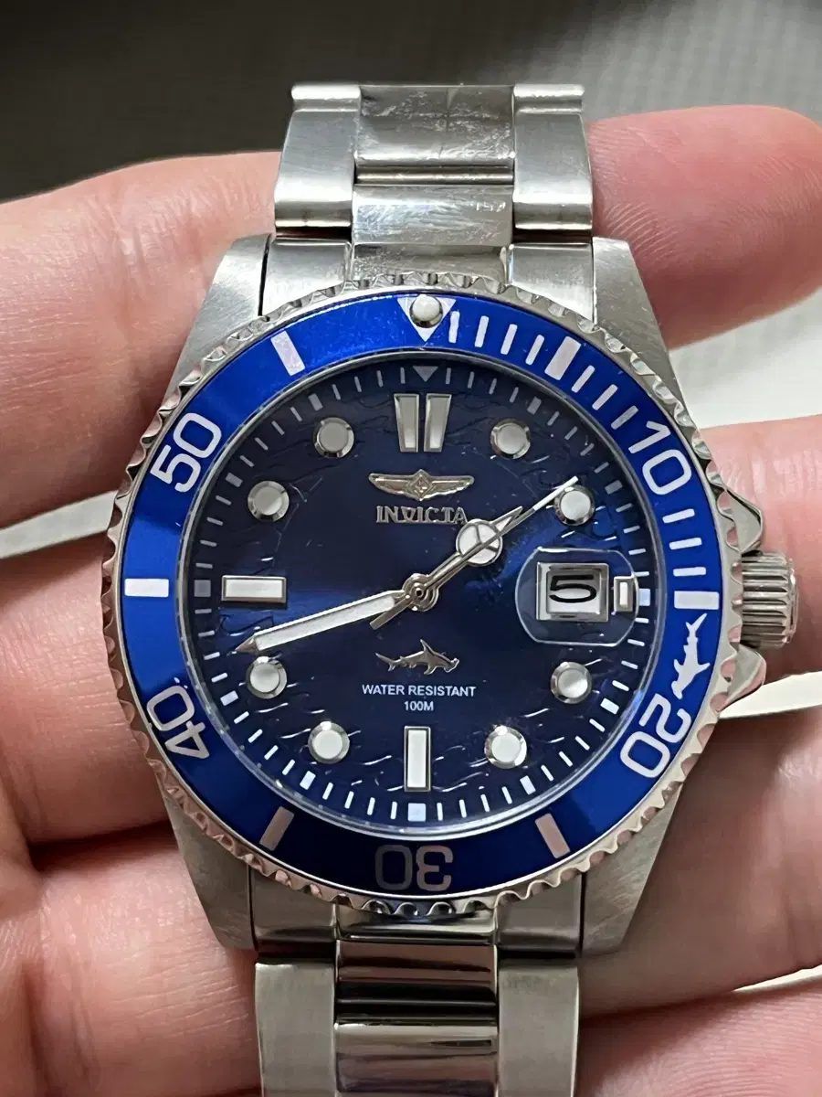 인빅타 Invicta 다이버 와치 청판