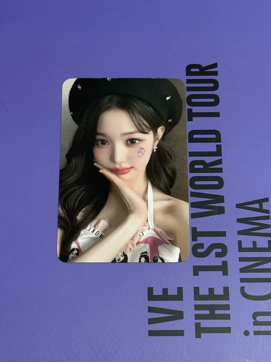 Let's do a little bit)ive encore concert photocard randomphotocard wonyoung