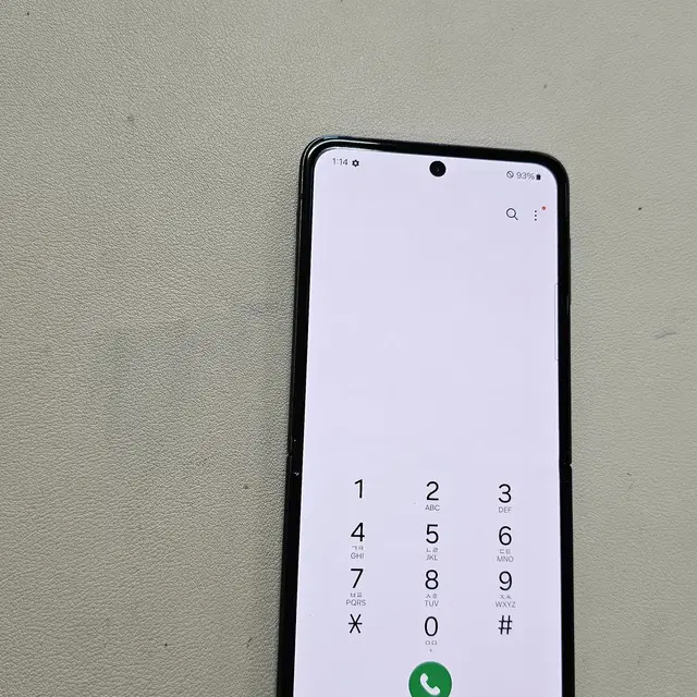 갤럭시 Z플립3 그린 정상공기기
