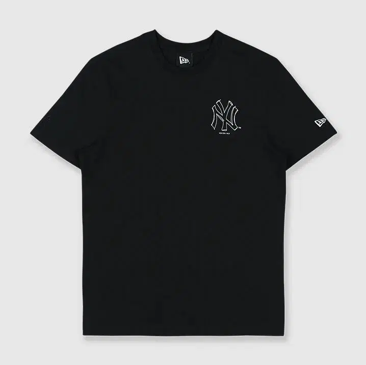 New Era MLB SCRIBBLE Black Short Sleeve T-Shirt 2x