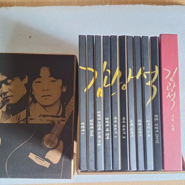 김광석 (9cd+1dvd) 박스 세트