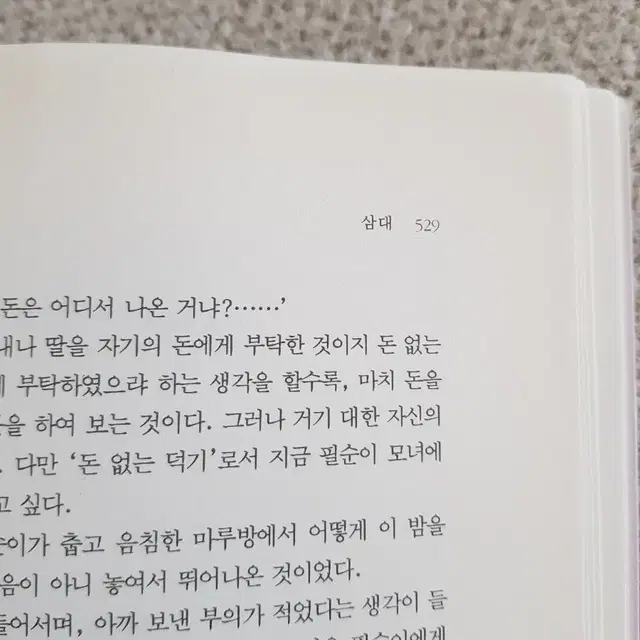 도서 소설 <삼대>염상섭 지음/소담출판사