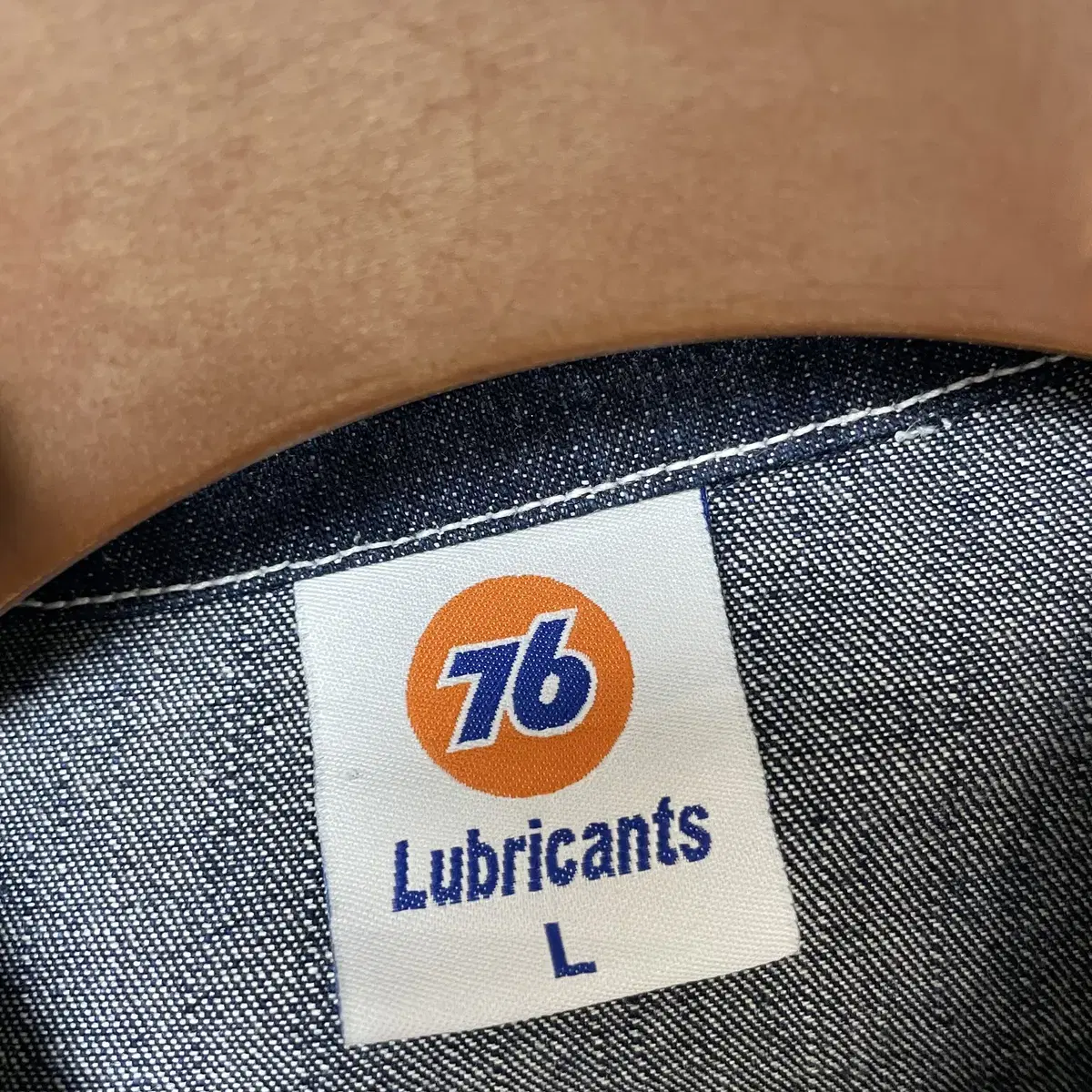 (L) 90s 일본판 Lubricants 76 워크 데님자켓